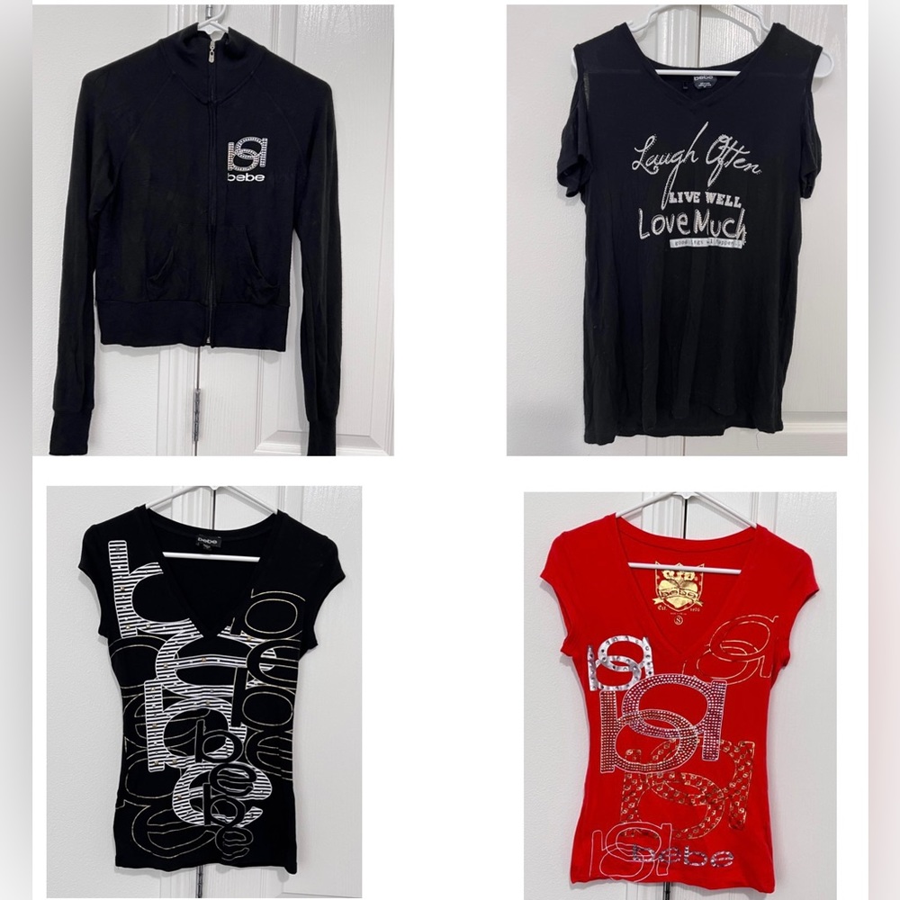 BeBe Tops and Sweater Jacket